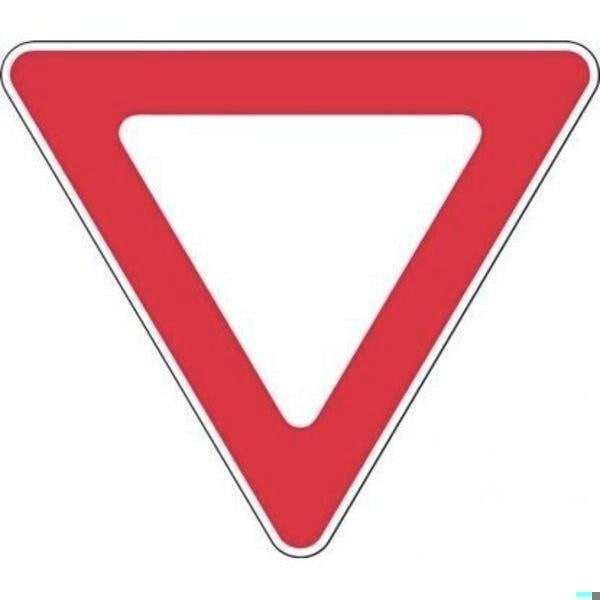 Accuform SAFETY SIGN YIELD 30 in X 30 in HIGH FRR377HP - main